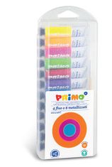 PRIMO temperové farby metalické + fluo 12 x 12 ml