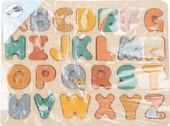Small foot Vkladacie puzzle abeceda ALPHABET