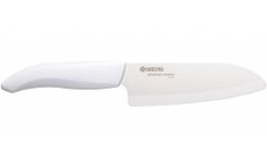 Kyocera keramický profesionálny kuchynský nôž, biela čepeľ 14 cm/ biela rukoväť