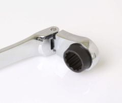 ASTA Očkový kľúč s račňou 12-hranný 19 mm, extra dlhý 460 mm, 387 Nm - ASTA