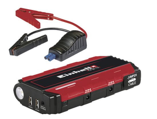 Einhell Štartovacia powerbanka, až 400 A, 2× USB, LED svietidlo, kapacita 3,6 Ah - Einhell Expert CE