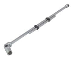 ASTA Kľúč s posuvnou rukoväťou - T-kľúč 7 mm, kĺbový, extra dlhý 388 mm, metrický - ASTA