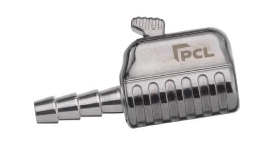 PCL Koncovka na hustenie pneu rovná, priemer 6 mm, otočná, samoistiaca, extra pevná - PCL