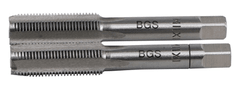 BGS technic Závitníky M11 x 1.25, predrezávacie a dokončovacie, 2 ks - BGS 1900-M11X1.25-B