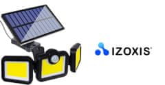 Popron.cz 171 LED solární lampa s venkovním panelem Izoxis (Iso)