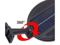Popron.cz Solární lampa 150 LED SMD, senzor soumraku, pohybu - voděodolné