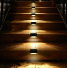 Popron.cz Solární LED světlo na schody - 4 ks (APT)