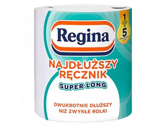 Regina Regina najdlhší papierový uterák SUPER LONG 1 rolka, certifikát PZH