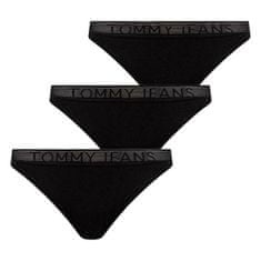 Tommy Hilfiger 3 PACK - dámske tangá UW0UW04711-0R7 (Veľkosť XL)