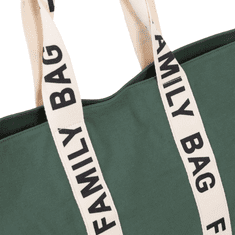 Childhome Cestovná taška Family Bag Canvas Green