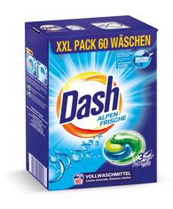Dash ALPEN FRISCHE + COLOR FRISCHE kapsule na pranie 2x60 ks DE