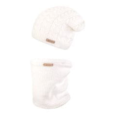 Little Angel Set pletená čiapka a nákrčník Outlast - natur 6 | 54-57 cm
