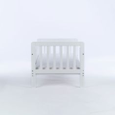 Detská posteľ so zábranou Nidum 140x70 cm biela