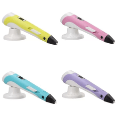 TopKing 3D pero s LCD displejom RUŽOVÉ (modré/žlté/fialové)+ náplne