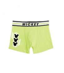 E plus M Chlapčenské boxerky Mickey zelené 122-164 cm