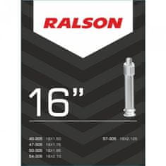 Ralson duša 16&quot;x1.75-2.125 (47/57-305) DV/22mm