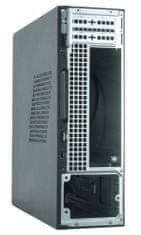 Chieftec Mini ITX BU-12B / 2x USB 3.0 / zdroj 300W / čierny