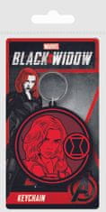 Pyramid Kľúčenka gumová Marvel - Black Widow