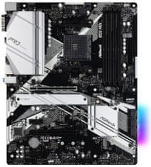 ASRock B550 Pro4 / AMD B550 / AM4 / 4x DDR4 DIMM / VGA / HDMI / 2x M.2 / USB-C / ATX