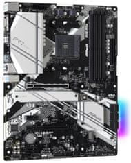 ASRock B550 Pro4 / AMD B550 / AM4 / 4x DDR4 DIMM / VGA / HDMI / 2x M.2 / USB-C / ATX