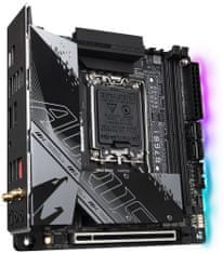 GIGABYTE B760 AORUS PRE DDR4 / Intel B760 / LGA1700 / 2x DDR4 / 2x M.2 / DP / HDMI / USB-C / WiFi / Mini-ITX