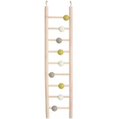 Zolux Rebrík pre vtáky drevený 9 priečok 37,5cm