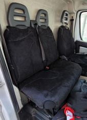 Cappa Poťahy sedadiel pre úžitkové vozidlá ATLANTA čierna 2+1