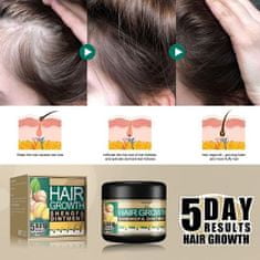 Mormark Hydratačný posilňujúci zázvorový krém na rast vlasov s prírodnými zložkami (30 g) | SPICEGLOW