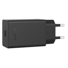 SONY Nabíjačka do siete Xperia 30W + USB-C kabel 1m - černá