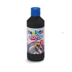 Carioca Akrylová farba prémiovej kvality Carioca 250 ml čierna