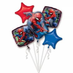 Amscan Fóliový balónik 5ks Spiderman -
