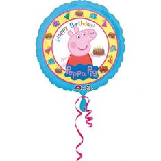 Amscan Fóliový balónik prasiatko Pepa -