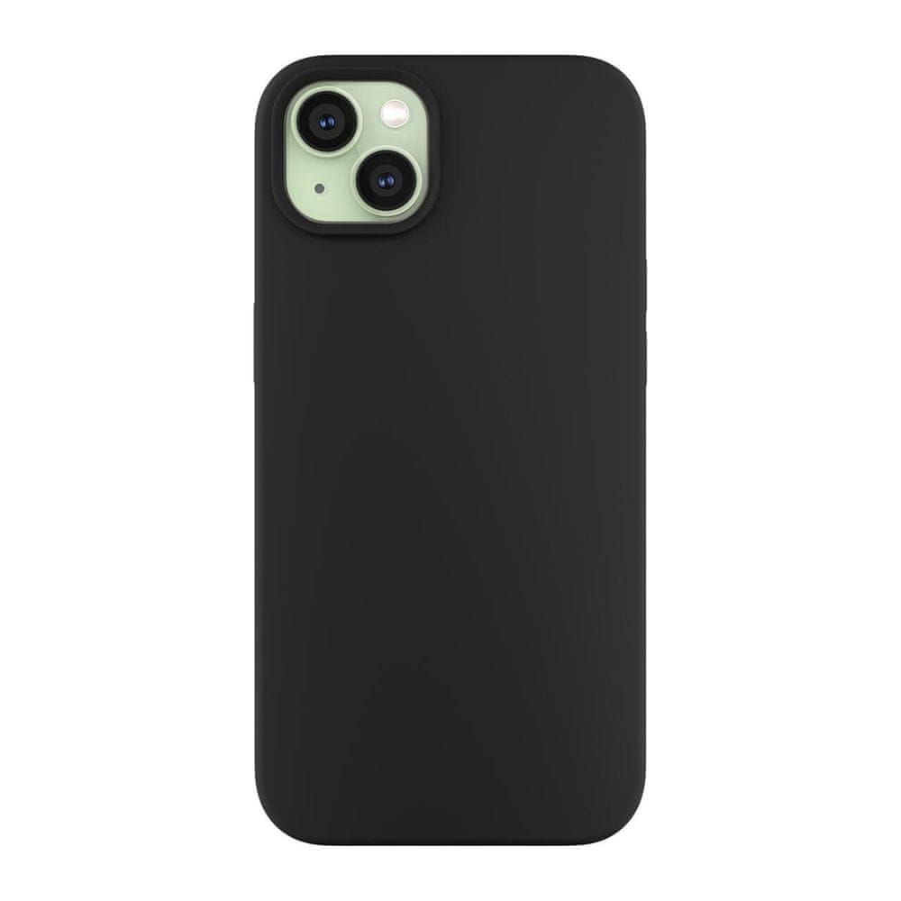 Next One Silicone Case for iPhone 15 Plus MagSafe compatible IPH-15PLUS-MAGCASE-BLACK - čierne