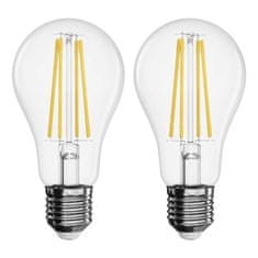 EMOS LED žiarovka Filament A60 / E27 / 5,9 W (60 W) / 806 lm / teplá biela