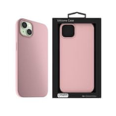 Next One Silicone Case for iPhone 15 Plus MagSafe compatible IPH-15PLUS-MAGSAFE-PINK - ružové