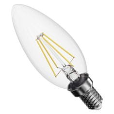 EMOS LED žiarovka Filament sviečka / E14 / 3,4 W (40 W) / 470 lm / neutrálna biela