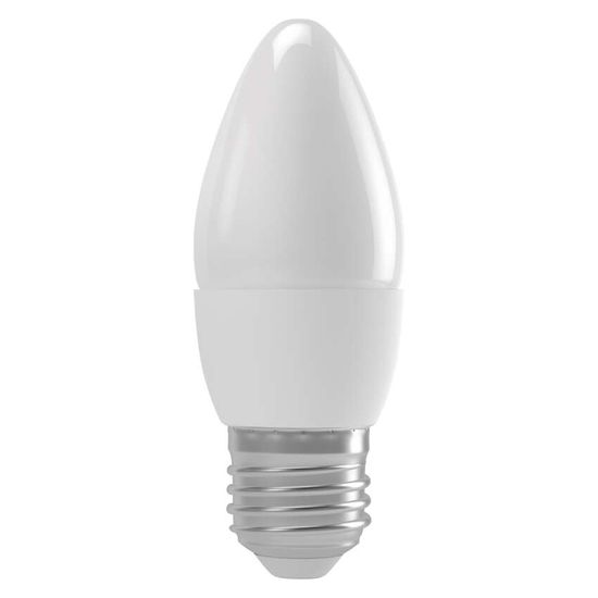 EMOS LED žiarovka Classic sviečka / E27 / 4,9 W (40 W) / 470 lm / teplá biela