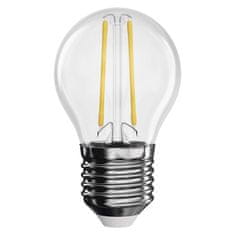 EMOS LED žiarovka Filament Mini Globe / E27 / 1,8 W (25 W) / 250 lm / teplá biela