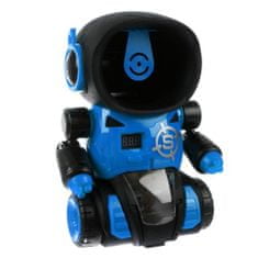 Kruzzel  23171 Strieľajúca hra robot - 2 pištole na penové loptičky a terč v tvare robota modrá
