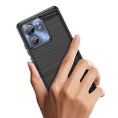 MG Carbon kryt na Motorola Edge 40, čierny