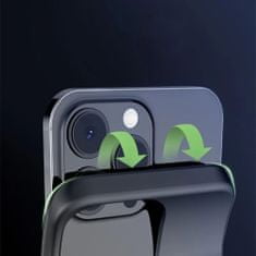 Tech-protect Powercase MagSafe kryt s batériou na iPhone 15 Pro Max 7000mAh, čierny