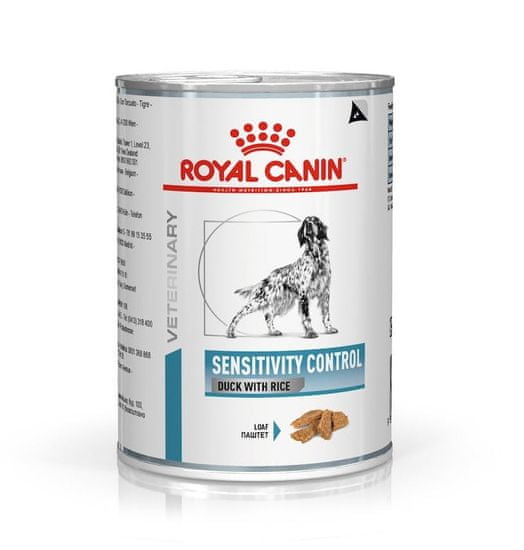Royal Canin Dog Vet Diet Konzerva sensitivity control duck & rice 420 g