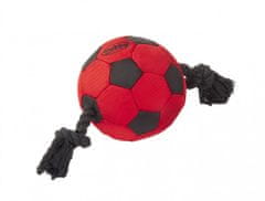 Nobby Dog Hračka nylonová lopta s lanom 15 cm