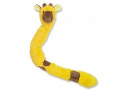 Nobby Dog Hračka plyšová žirafa s lanom a pískatkom 55 cm