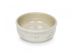 Nobby Keramická miska pre mačky biela, 13,5 cm