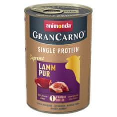 Animonda GranCarno Dog konzerva Single Protein jahňa 400 g