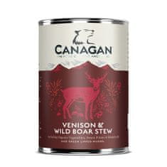 Canagan Konzerva pre psa Venison and Wild Boar stew 400 g