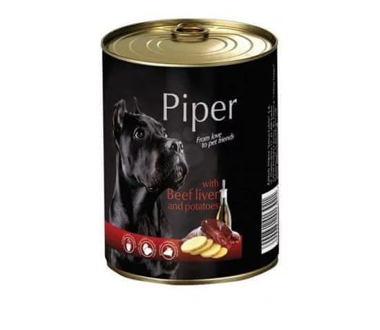 Piper Dog Konzerva Hovädzie, pečienka a zemiaky 400g
