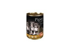 Piper Dog Konzerva Junior Kuracie žalúdky a hnedá ryža 400g