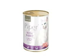 Piper Cat Konzerva Sterilised Králik 400 g